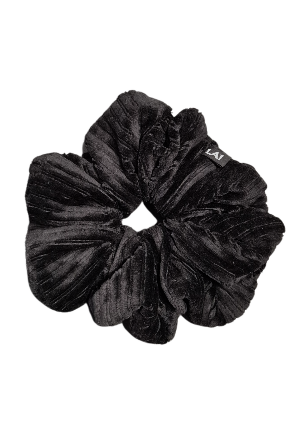 XXL Ribbed Velvet Zwart