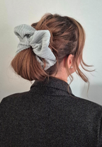 XXL Ribbed Velvet Groen - Luxe Scrunchie