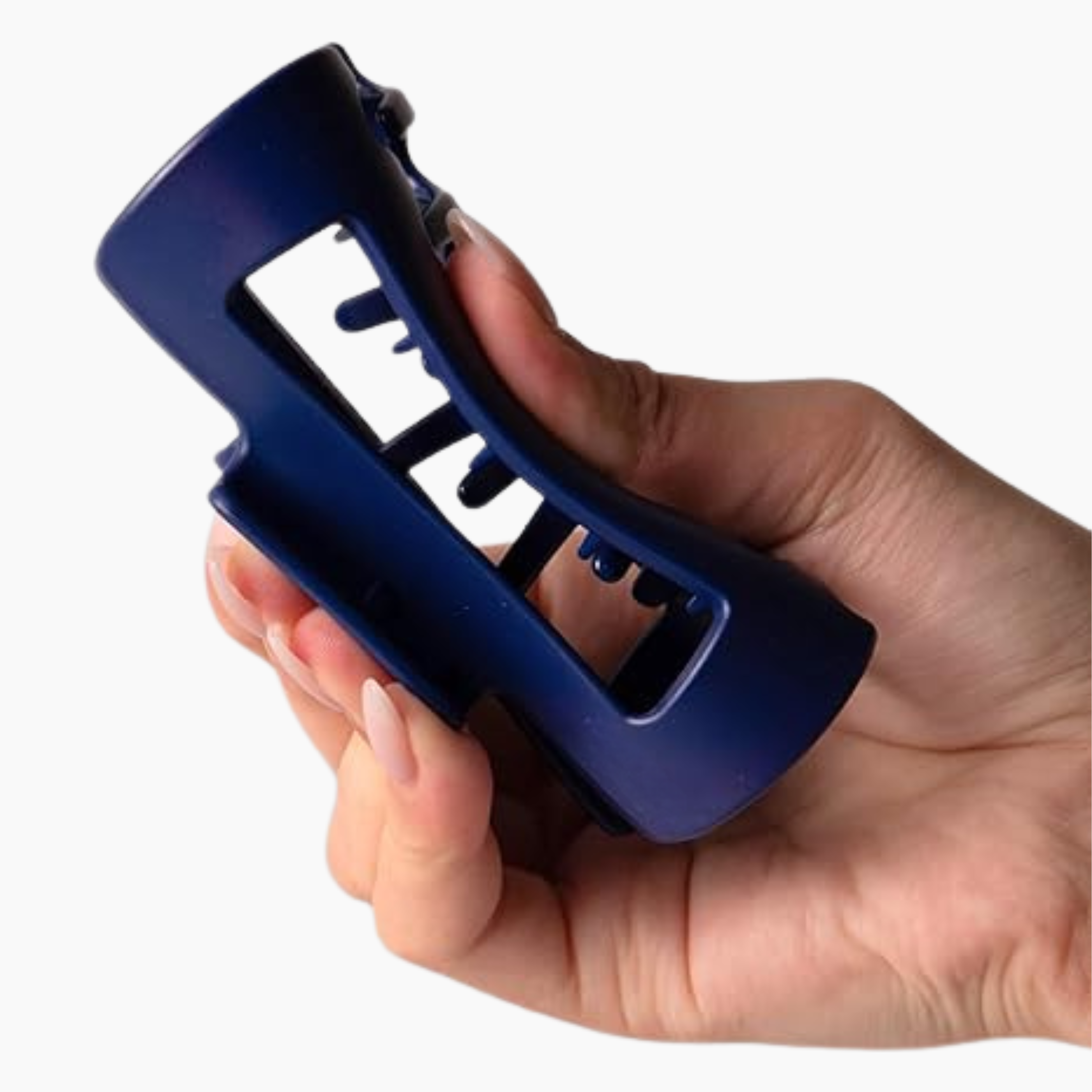 Laitje™ - Flexibele Haarklem Donker Blauw