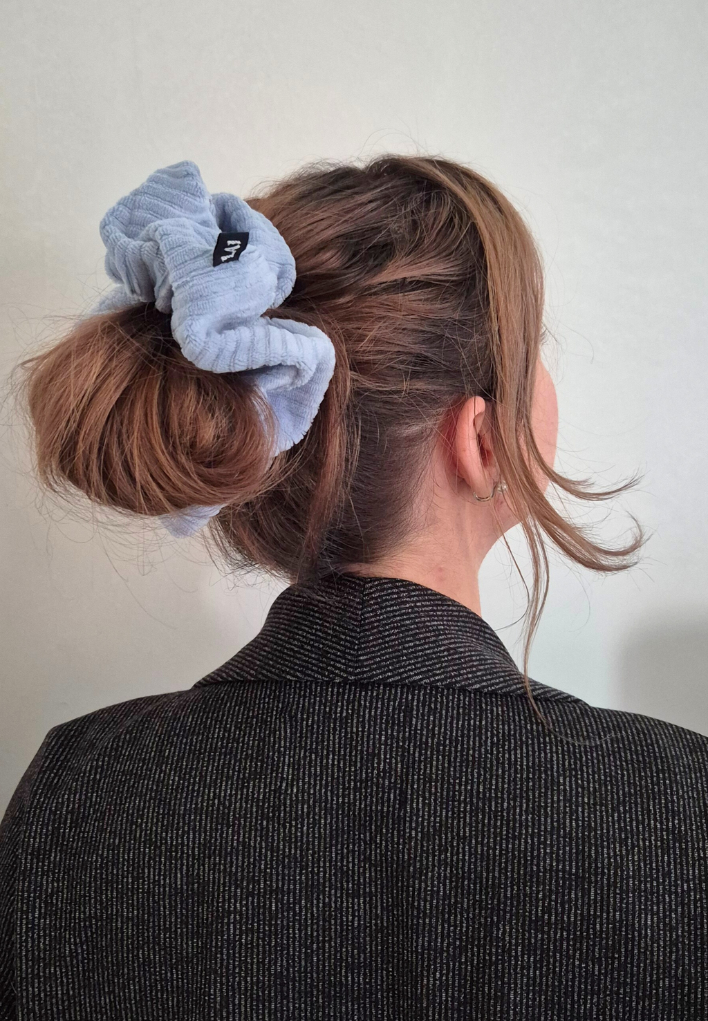 XXL Ribbed Velvet Lichtblauw