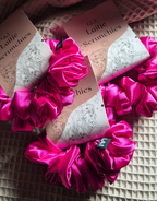 Mini scrunchie Magenta