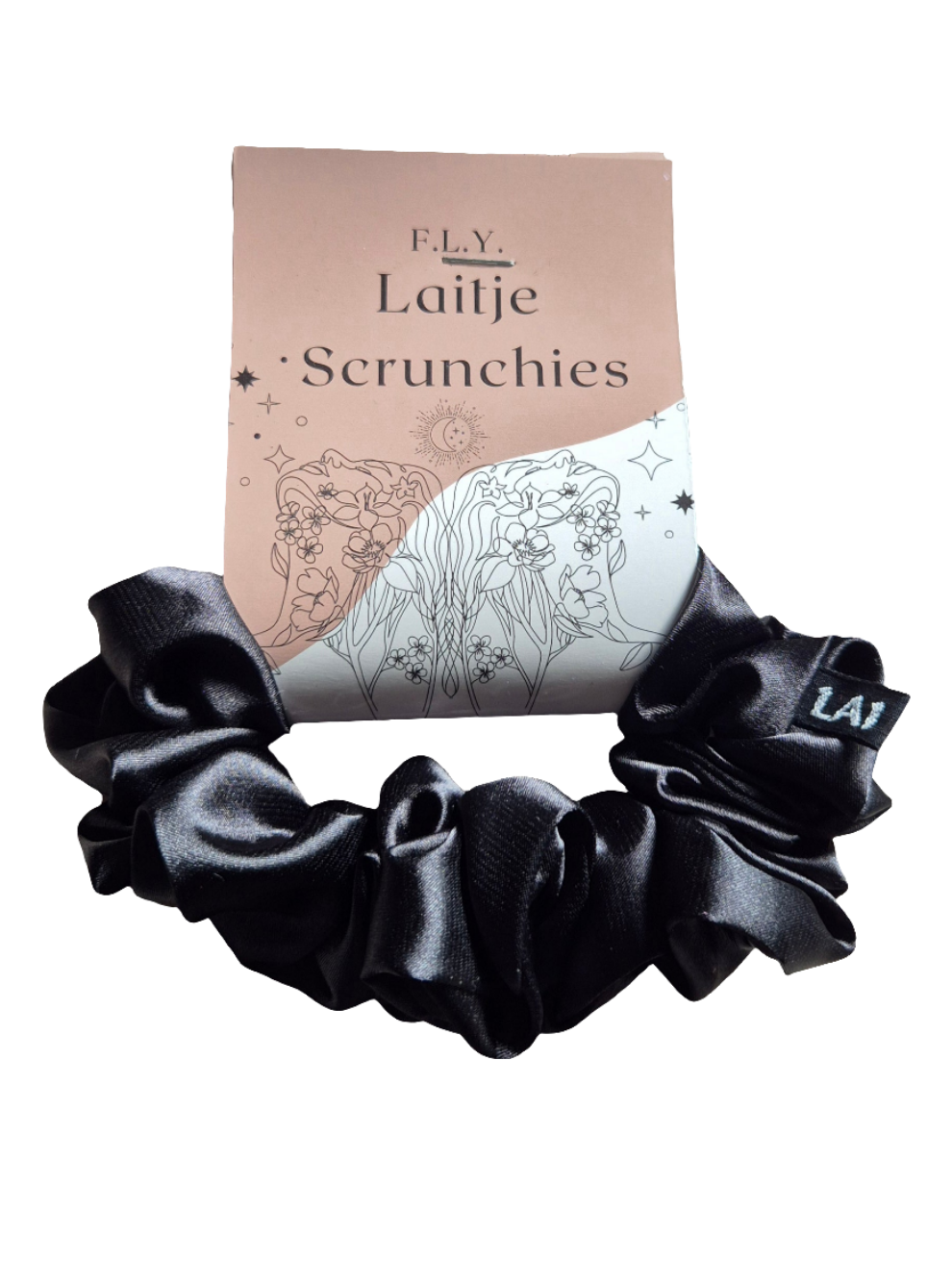 Mini Scrunchie Zwart