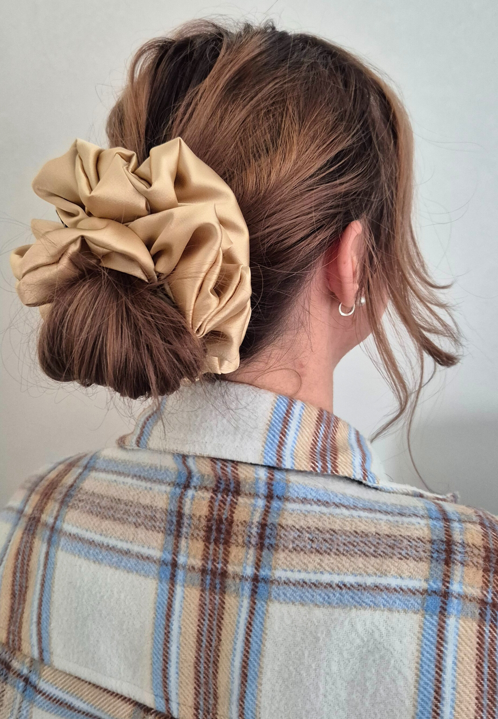 XXL Scrunchie Licht Goud
