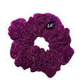Glitter Scrunchie Mauve Paars