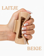 Laitje™ - Flexibele Haarklem Koffie