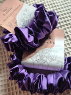 Mini Scrunchie Paars