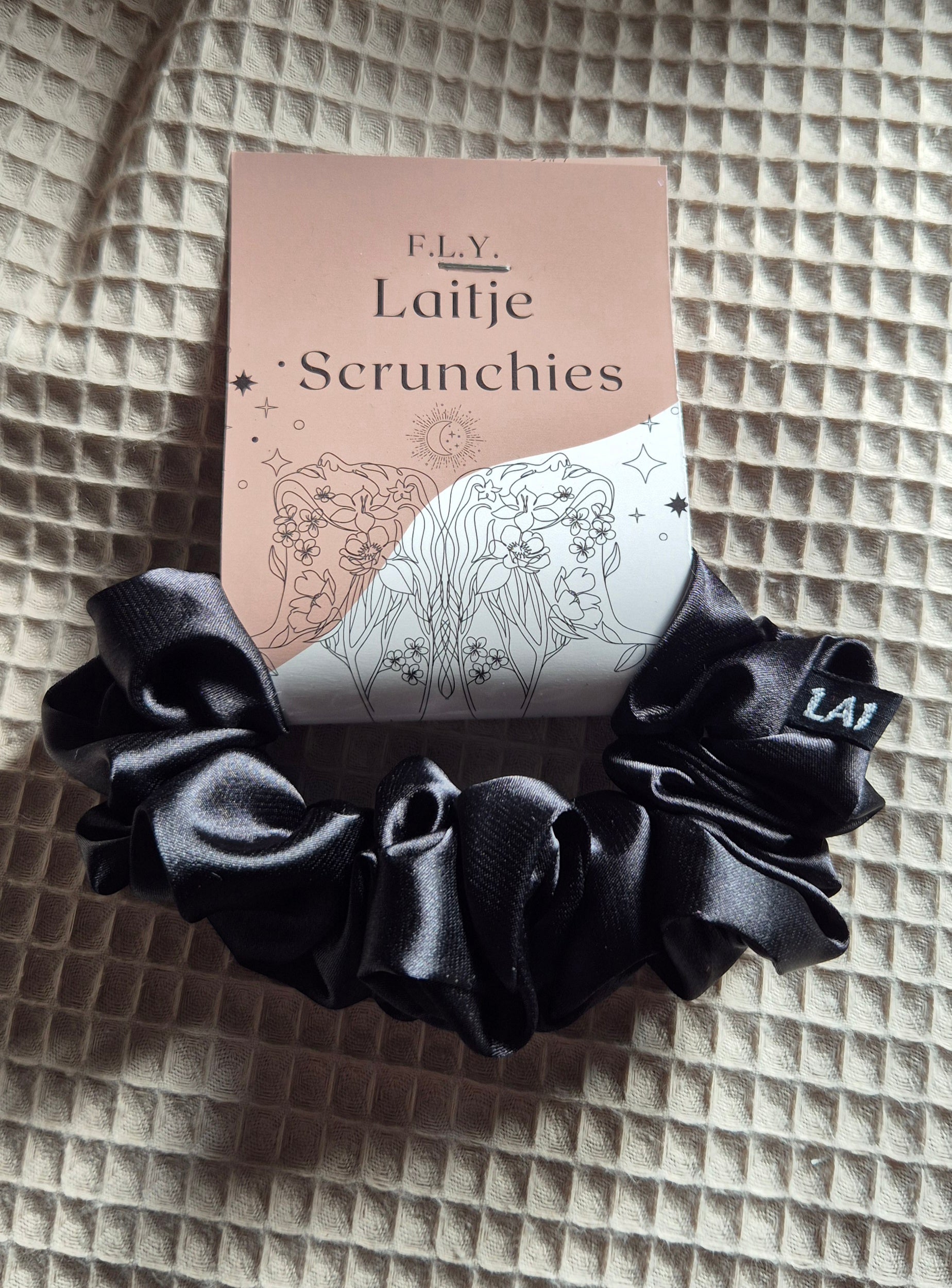 Mini Scrunchie Zwart