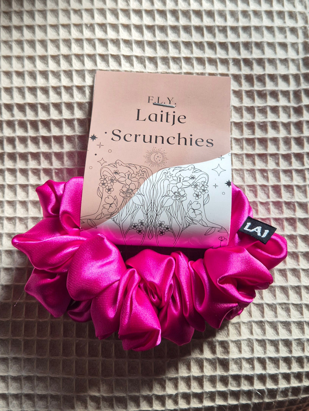 Mini scrunchie Magenta