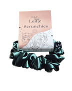 Mini Scrunchie Donker Groen